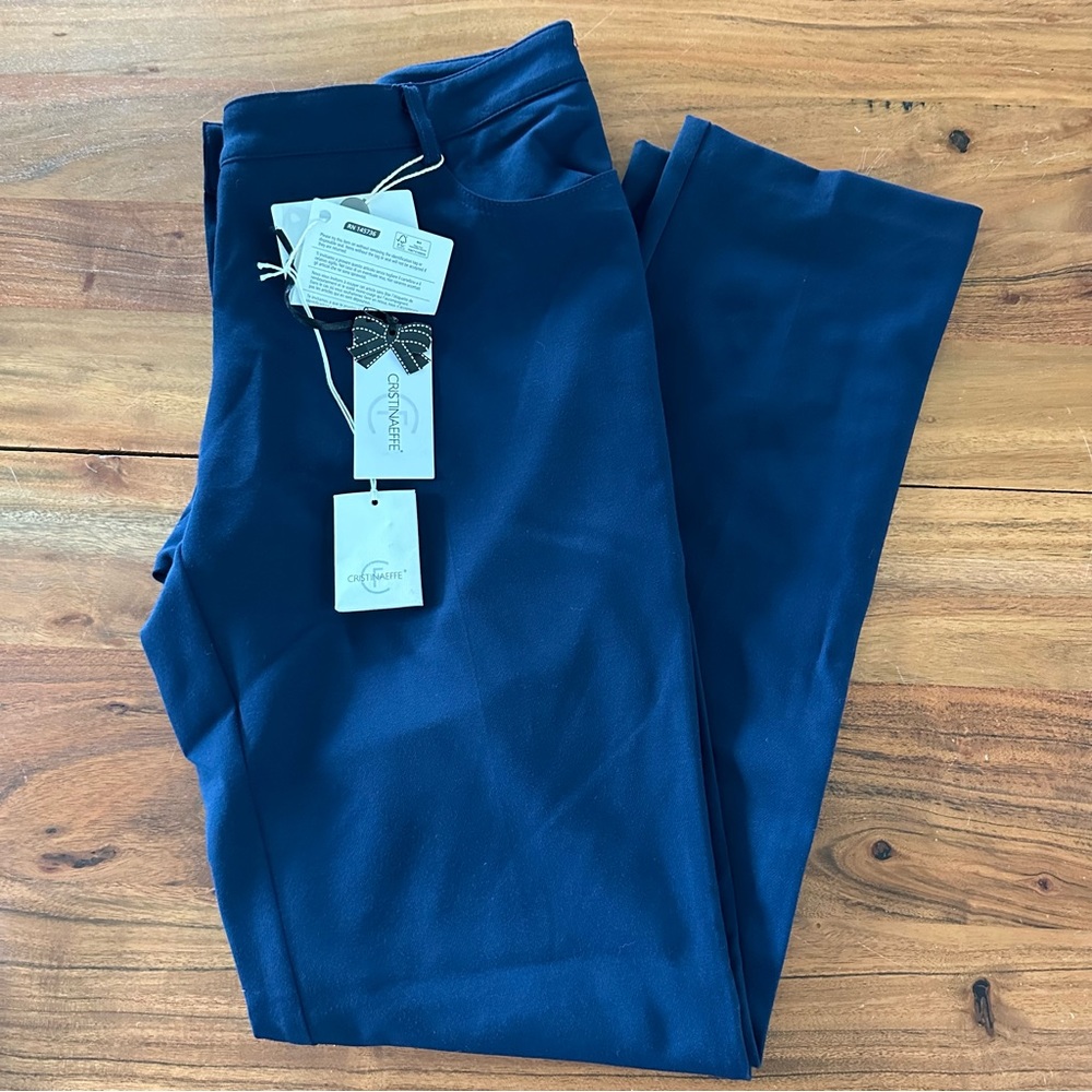 Cristinaeffe casual / office blue pants